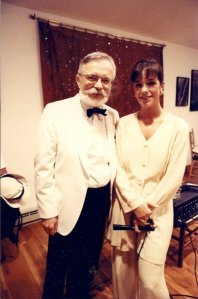 dad and me in the Studio